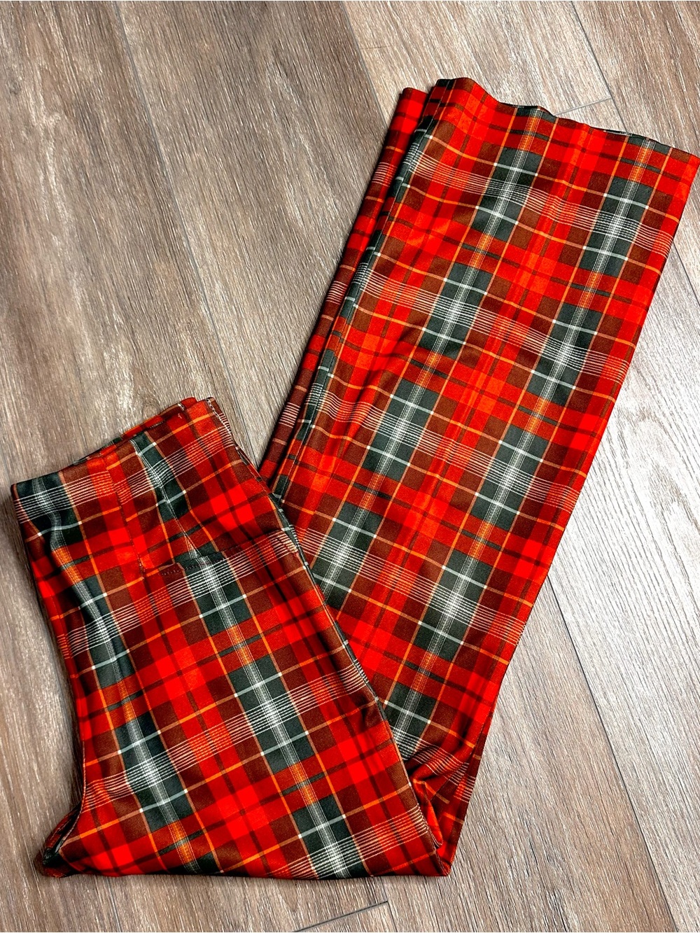 Vintage 1970s Difini Originals plaid pants